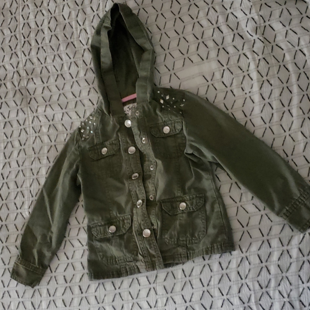 Justice Hooded Girl's Jacket